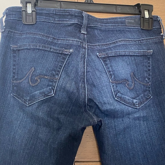 AG The Legging Ankle Super Skinny Jeans Dark Blue Size 25R - Picture 4 of 4